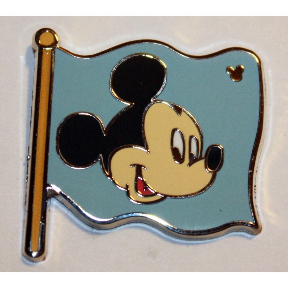 WDW - Hidden Mickey Pin Series 3-Fun Icons- Mickey Flag